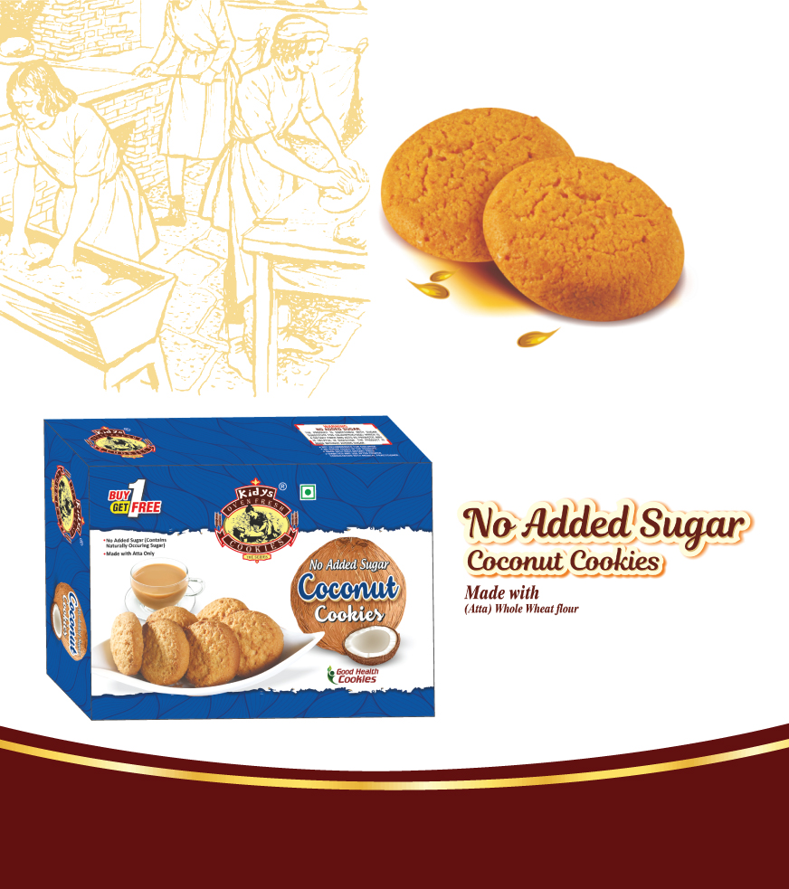 Kidys Cookies Coconut No Added Sugar Buy 1 Get 1 